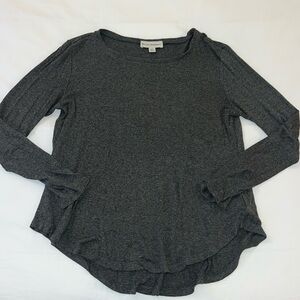 White + Warren Gray Longsleeve